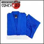 Форма для дзюдо (кимоно) Khan Club Blue с поясом 140cm